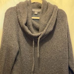 Grey Cowl neck sweater